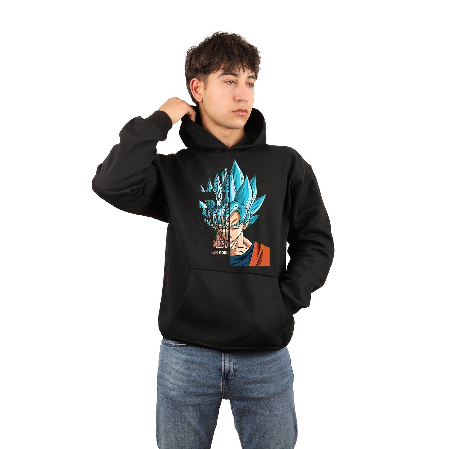 God Goku hoodie