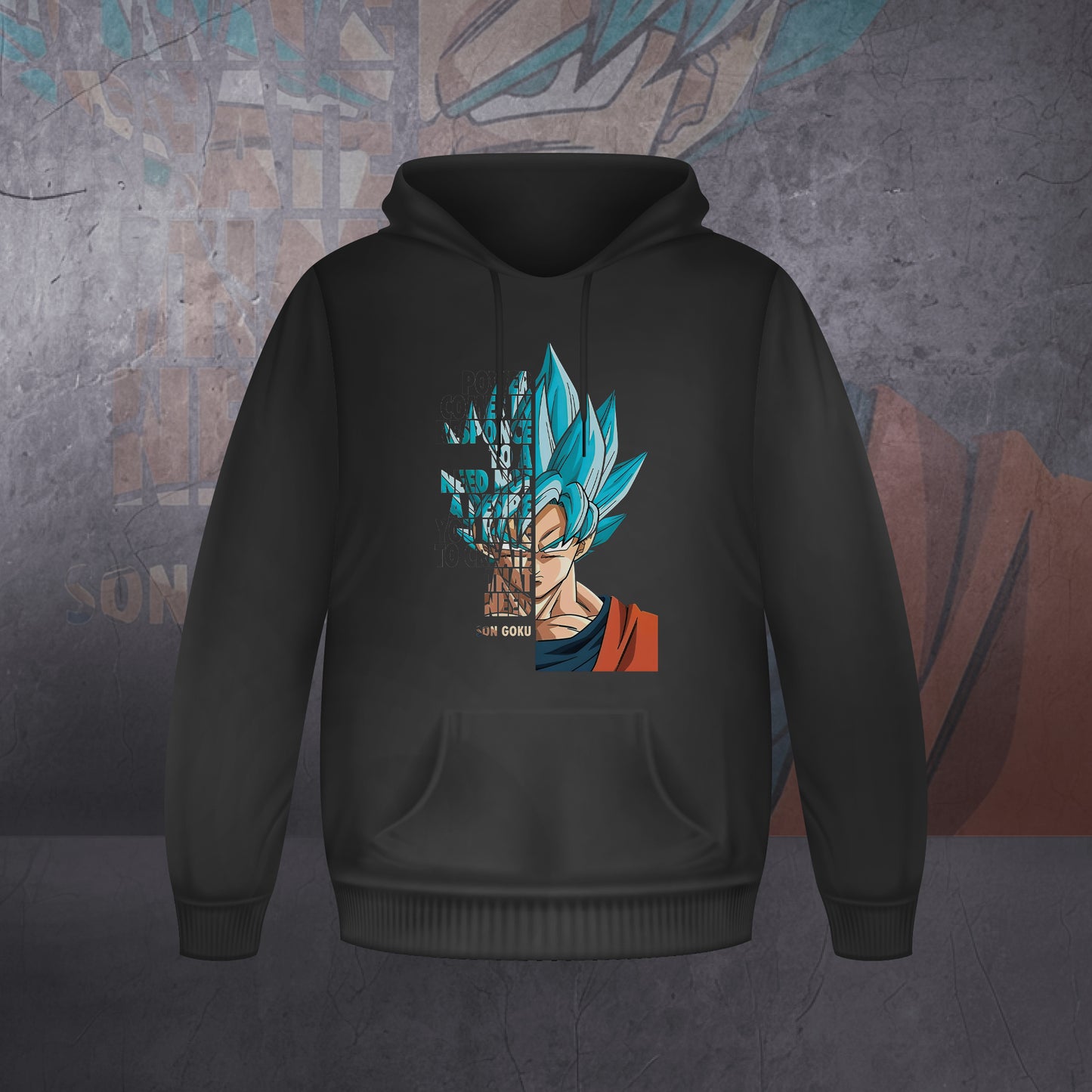 God Goku hoodie