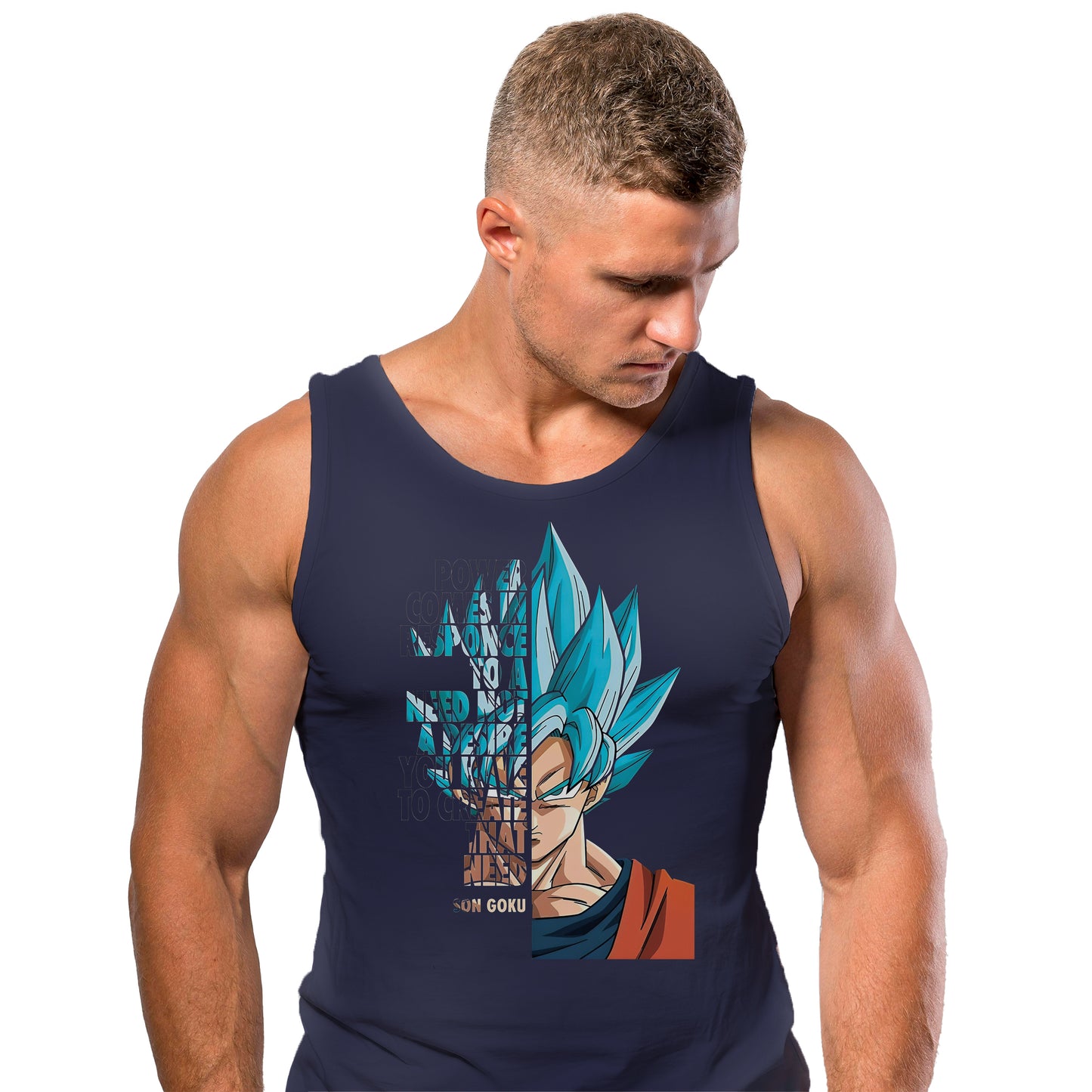 God Goku sports vest