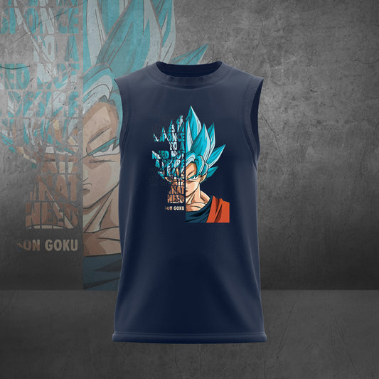 God Goku sports vest