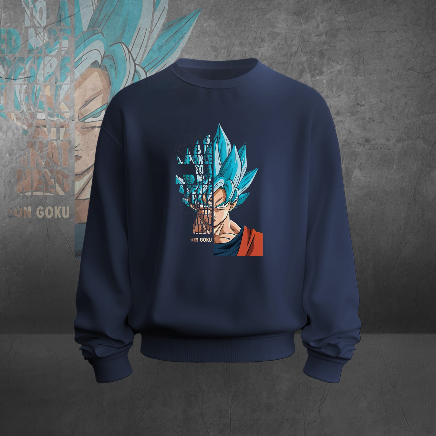 God Goku sweatshirt